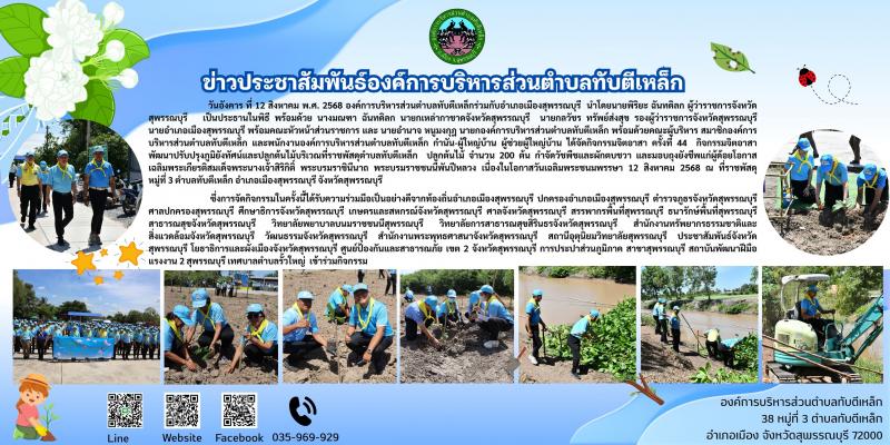 กิจกรรมจิตอาสาพัฒนาเนื่องในวันเฉลิมพระชนมพรรษา สมเด็จพระนางเจ้าสิริกิติ์ พระบรมราชินีนาถ พระบรมราชชนนีพันปีหลวง 12 สิงหาคม 2568